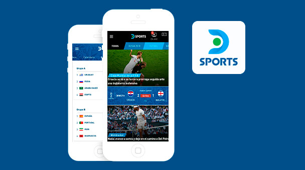 Mira los partidos, goles y estadísticas de la Champions League, liga española, premier league y otras ligas de Europa con Directv Sports App - Bájala ahora en tu celular o tablet
